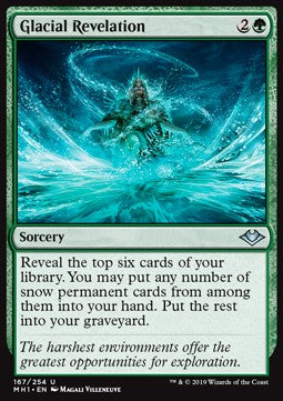 Glacial Revelation - Modern Horizons (Uncommon) [MH1-167]