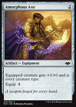 Amorphous Axe - Modern Horizons (Common) [MH1-219]