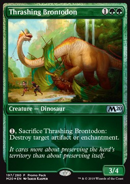 Thrashing Brontodon - Core 2020: Extras (Uncommon) [XM20-197]