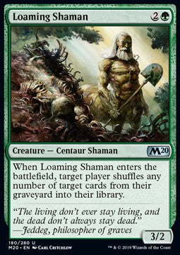 Loaming Shaman - Core 2020 (Uncommon) [M20-180]