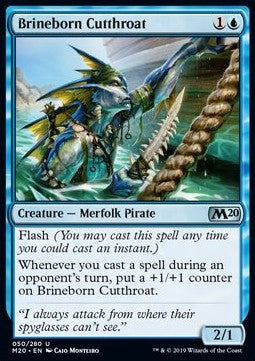 Brineborn Cutthroat - Core 2020 (Uncommon) [M20-50]