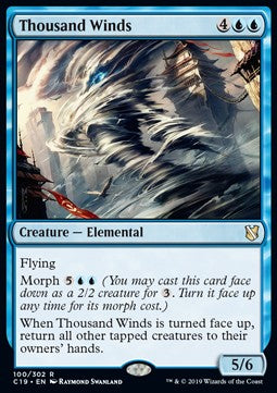 Thousand Winds - Commander 2019 (Rare) [C19-100]