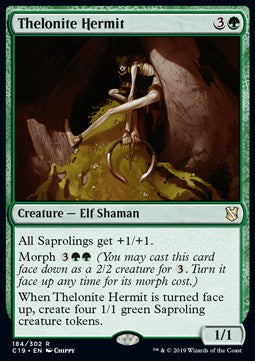 Thelonite Hermit - Commander 2019 (Rare) [C19-184]