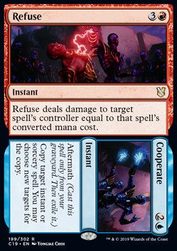 Refuse // Cooperate - Commander 2019 (Rare) [C19-199]