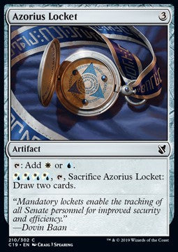 Azorius Locket - Commander 2019 (Common) [C19-210]