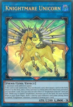 Knightmare Unicorn - 2019 Gold Sarcophagus Tin Mega Pack (Ultra Rare) [MP19-028]