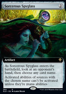 Sorcerous Spyglass - Throne of Eldraine: Extras (Rare) [XELD-384]
