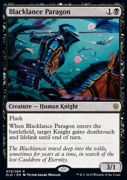Blacklance Paragon - Throne of Eldraine (Rare) [ELD-79]