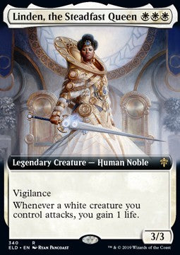 Linden, the Steadfast Queen - Throne of Eldraine: Extras (Rare) [XELD-340]
