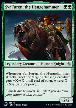 Syr Faren, the Hengehammer - Throne of Eldraine (Uncommon) [ELD-177]