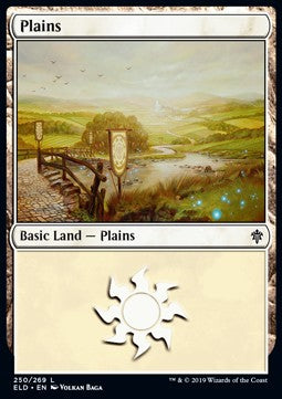 Plains (V.1) - Throne of Eldraine (Land) [ELD-250]