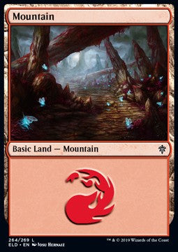 Mountain (V.3) - Throne of Eldraine (Land) [ELD-264]