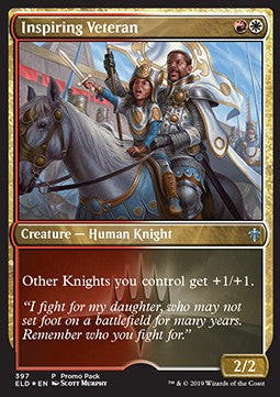 Inspiring Veteran - Throne of Eldraine: Promos (Uncommon) [PELD-397]