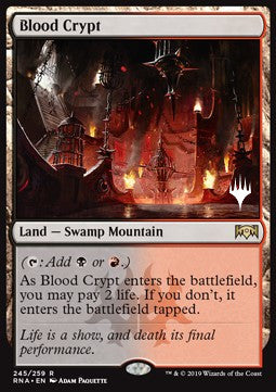 Blood Crypt - Throne of Eldraine: Promos (Rare) [PELD-245]