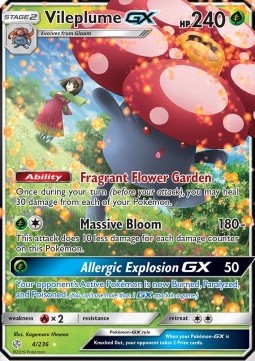 Vileplume GX