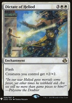 Dictate of Heliod - Mystery Booster (Rare) [MYS-8]