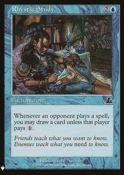 Rhystic Study - Mystery Booster (Common) [MYS-45]