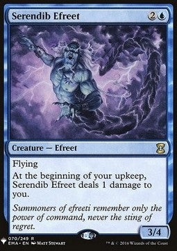 Serendib Efreet - Mystery Booster (Rare) [MYS-70]