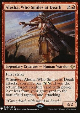 Alesha, Who Smiles at Death - Mystery Booster (Rare) [MYS-90]