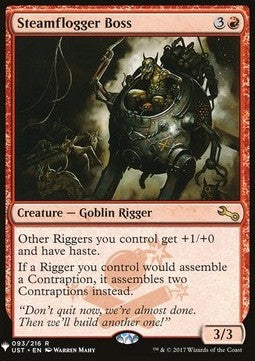 Steamflogger Boss - Mystery Booster (Rare) [MYS-93]