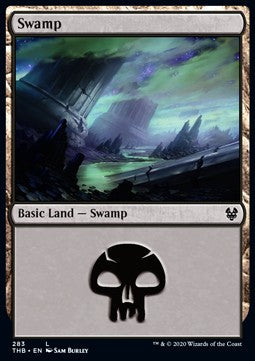 Swamp (V.2) - Theros Beyond Death: Extras (Land) [XTHB-283]