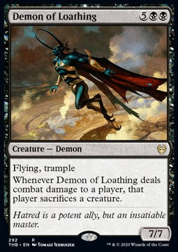 Demon of Loathing - Theros Beyond Death: Extras (Rare) [XTHB-292]