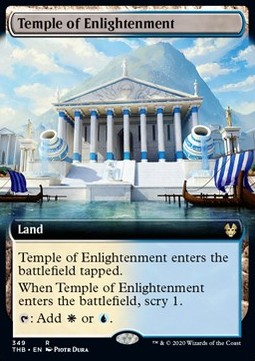 Temple of Enlightenment - Theros Beyond Death: Extras (Rare) [XTHB-349]