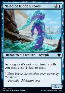 Naiad of Hidden Coves - Theros Beyond Death (Common) [THB-56]