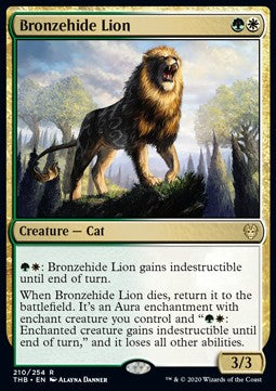 Bronzehide Lion - Theros Beyond Death (Rare) [THB-210]