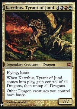 Karrthus, Tyrant of Jund - Mystery Booster (Mythic) [MYS-117]