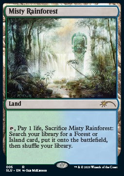 Misty Rainforest - Secret Lair: Ultimate Edition (Rare) [SLU-5]