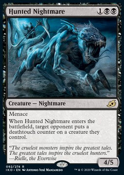 Hunted Nightmare - Ikoria: Lair of Behemoths (Rare) [IKO-92]