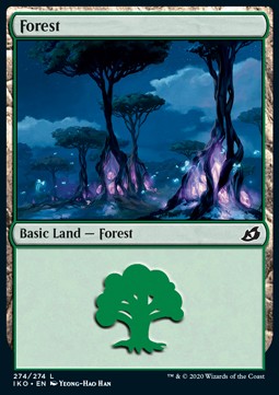 Forest (V.3) - Ikoria: Lair of Behemoths (Land) [IKO-274]