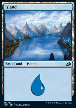 Island (V.1) - Ikoria: Lair of Behemoths (Land) [IKO-263]