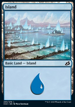 Island (V.3) - Ikoria: Lair of Behemoths (Land) [IKO-265]