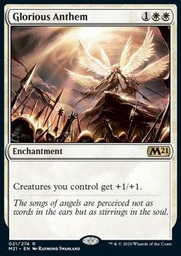 Glorious Anthem - Core 2021 (Rare) [M21-21]