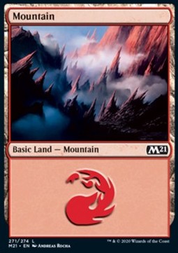 Mountain (V.3) - Core 2021 (Land) [M21-271]