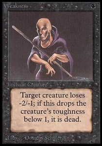 Weakness - Beta (Common)