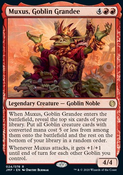 Muxus, Goblin Grandee - Jumpstart (Rare) [JMP-24]