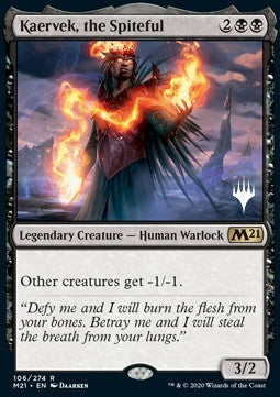 Kaervek, the Spiteful (V.1) - Core 2021: Promos (Rare) [PM21-106]