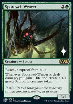 Sporeweb Weaver (V.1) - Core 2021: Promos (Rare) [PM21-208]