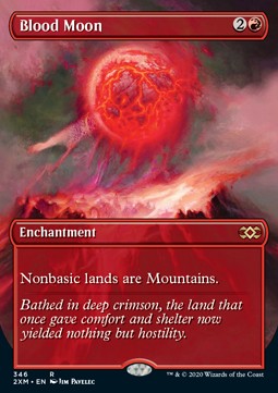 Blood Moon - Double Masters: Extras (Rare) [X2XM-346]