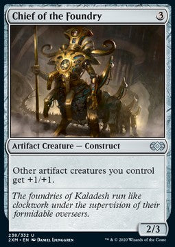 Chief of the Foundry - Double Masters (Uncommon) [2XM-238]