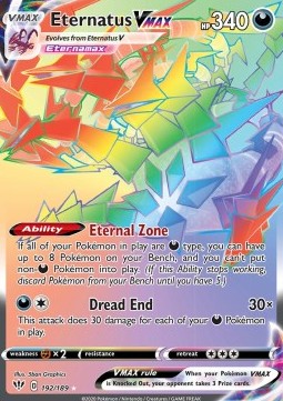 Eternatus VMAX - Darkness Ablaze (Secret Rare) [DAA-192]