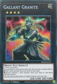 Gallant Granite - 2020 Tin of Lost Memories Mega Pack (Secret Rare) [MP20-167]