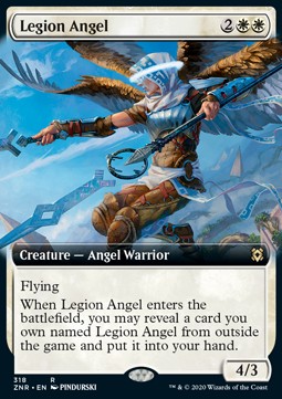 Legion Angel - Zendikar Rising: Extras (Rare) [XZNR-318]