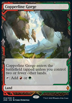 Copperline Gorge - Zendikar Rising Expeditions (Mythic) [ZNE-14]