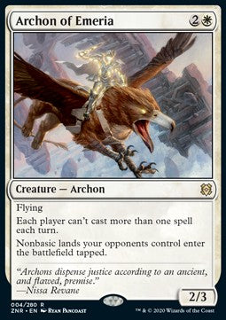 Archon of Emeria - Zendikar Rising (Rare) [ZNR-4]