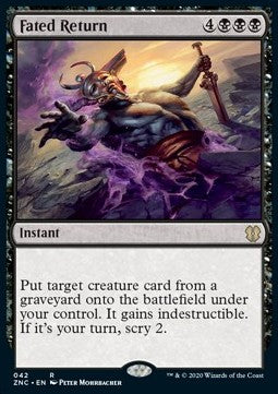 Fated Return - Commander: Zendikar Rising (Rare) [ZNC-42]