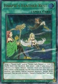 Harpie's Feather Rest - Lost Art Promos (Ultra Rare) [LART-029]